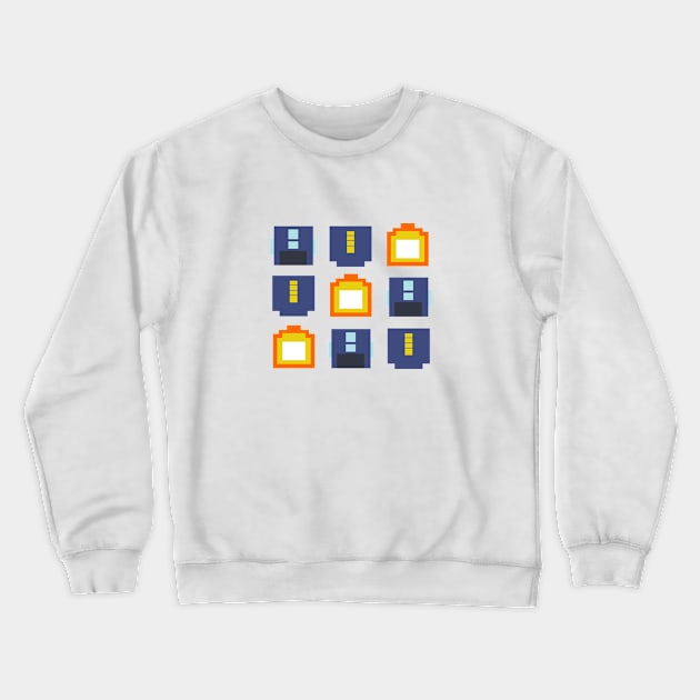 Mega Parts Crewneck Sweatshirt by Johnitees